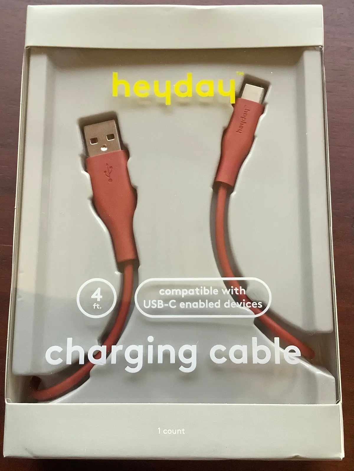 4Ft Usb-C To Usb Charging Cable 1