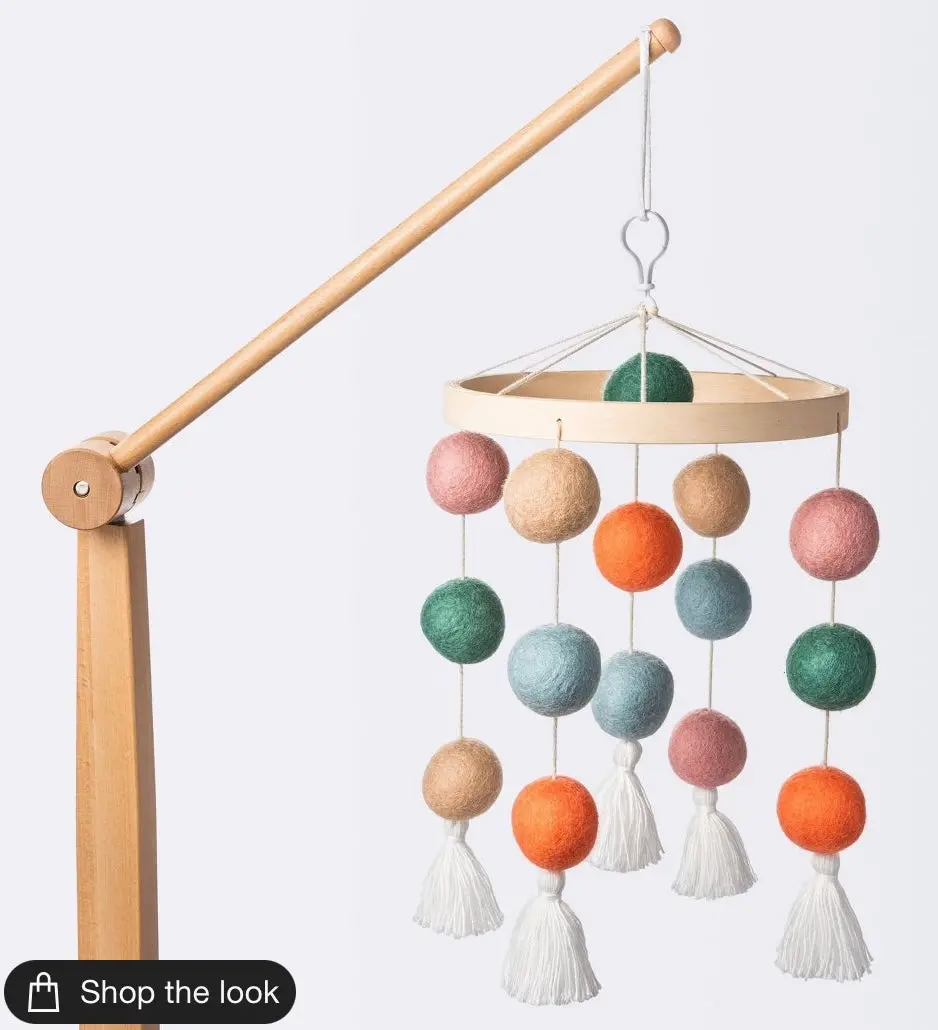 Mobile With Round Balls Crib Toy 1
