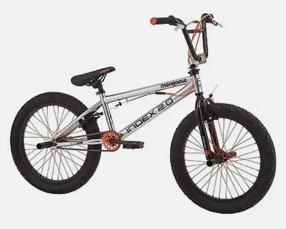 Mongoose Index 2.0 20" Freestyle
Bike - Silver 1