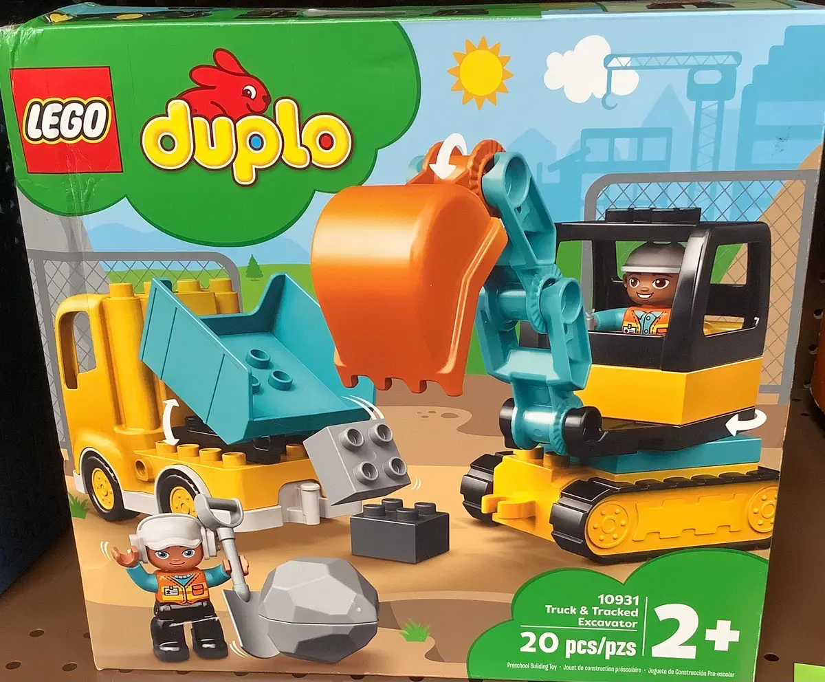 Lego Duplo Town Truck & Tracked Excavator Toy 10931 1