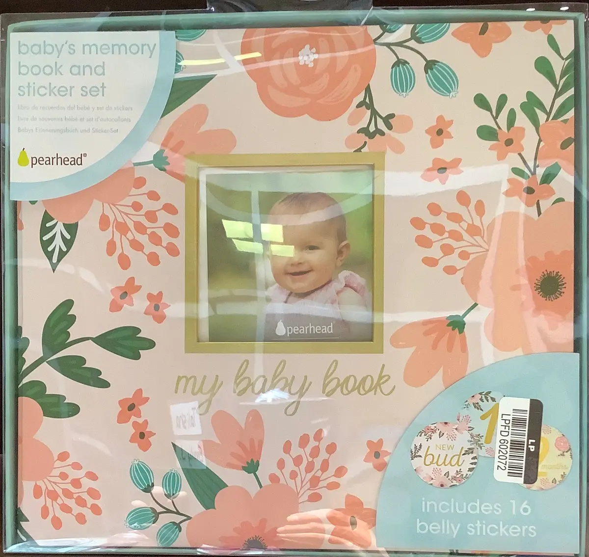 Pearhead Baby Memory Book And Baby Belly Sticker Set
Floral Photo And Scrapbook Albums 1