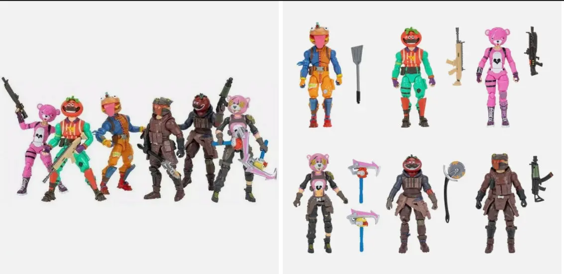 Fortnite Glow In The Dark Fast Feuds Action Figure Set 1