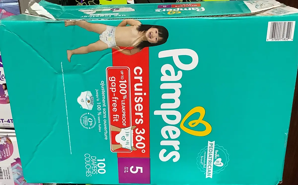 Pampers Cruisers 360 Diapers - Size 5 - 100Ct 1