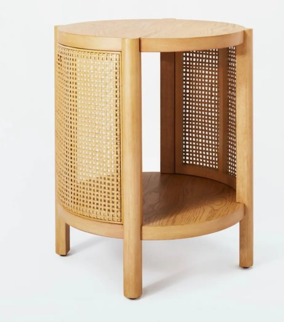 Portola Hills Woven Accent Table Natural 1