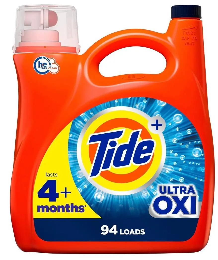 Tide Plus Ultra Oxi He Compatible Liquid Laundry Detergent
Soap - 132 Fl Oz 1