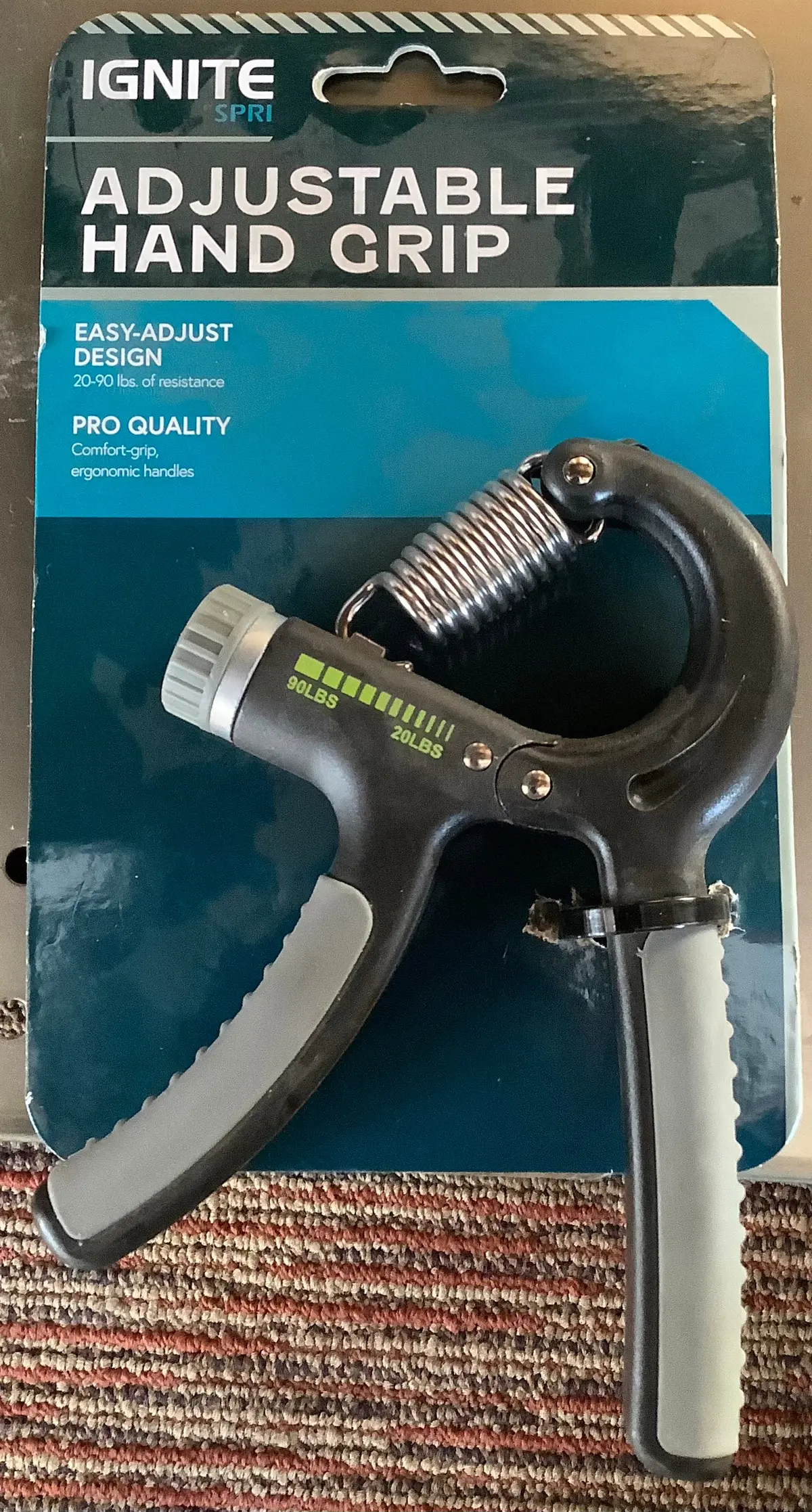 Ignite By Spri Adjustable Hand Grip Trainer 1