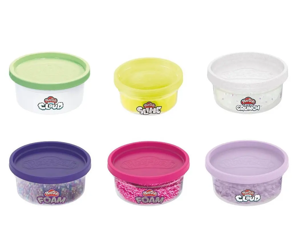 Play-Doh 6 Variety Texture Pack 1