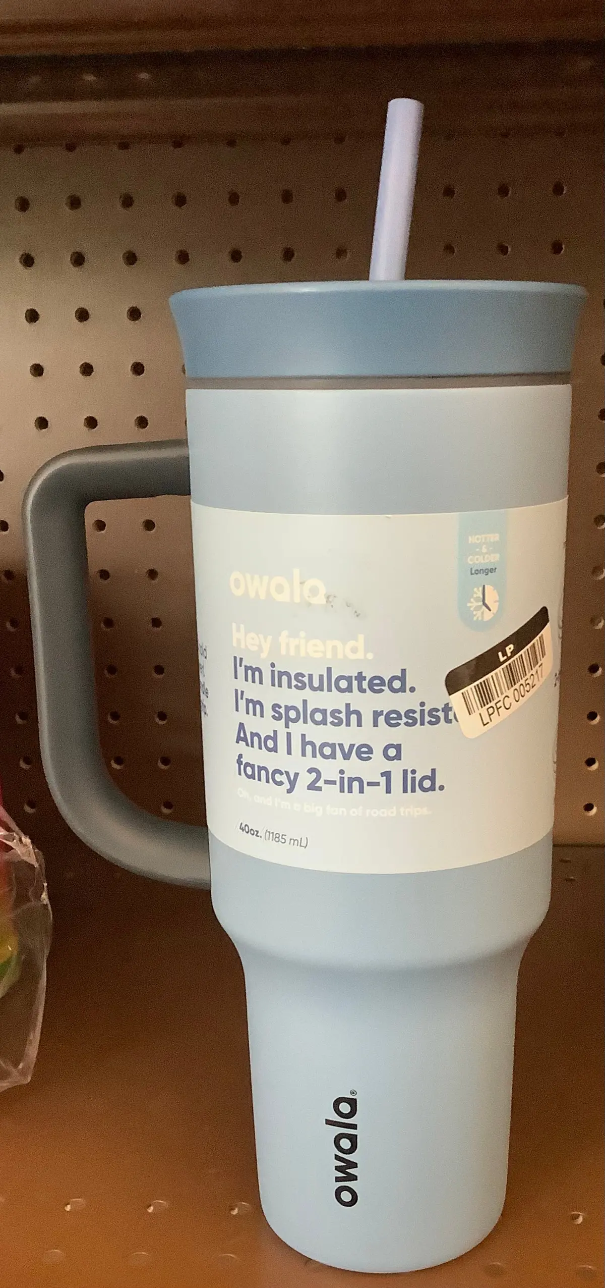 Owala 40Oz Stainless Steel Straw Tumbler 1