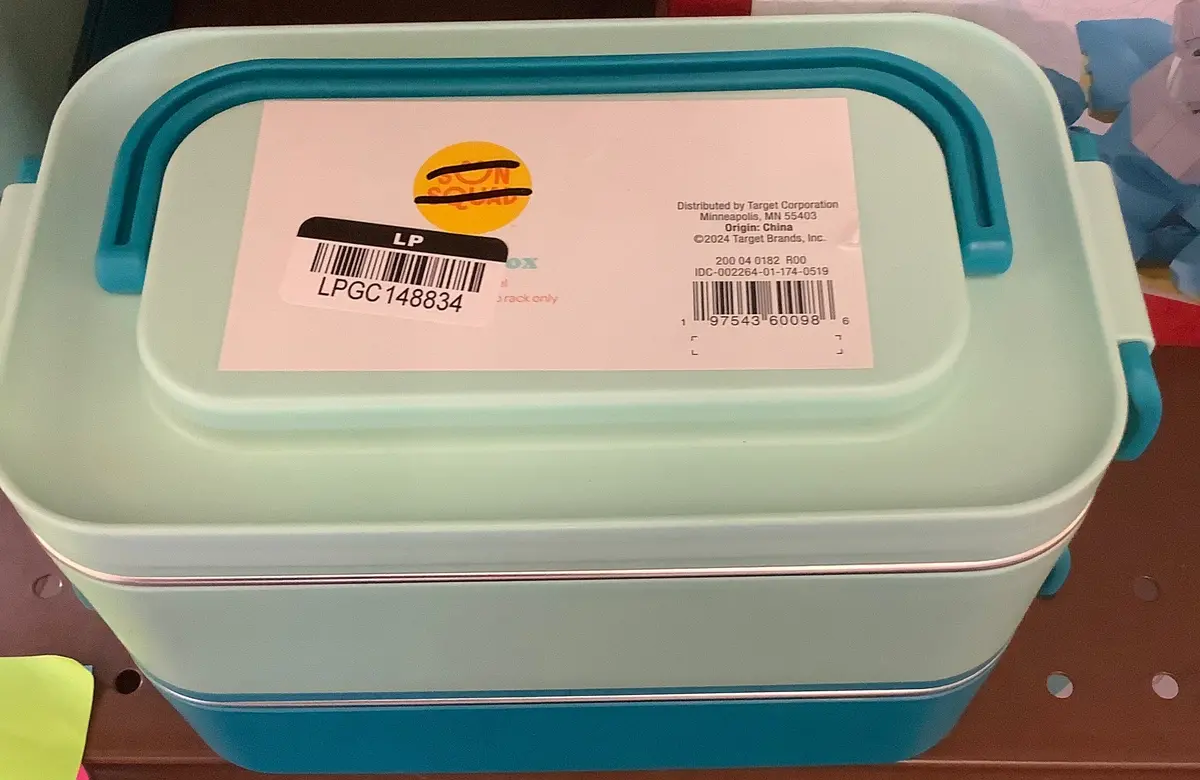 Stainless Steel Bento Box Teal - Clearance 1