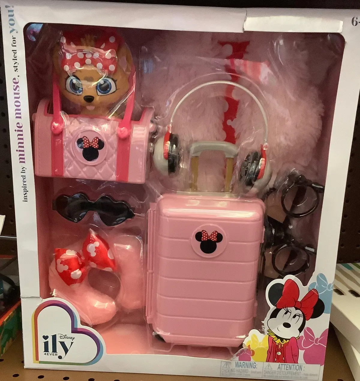 (Clearance) Final Sale Disney Ily 4Ever 18" Minnie Mouse Inspired Deluxe Fashion And Accessory Pack 1