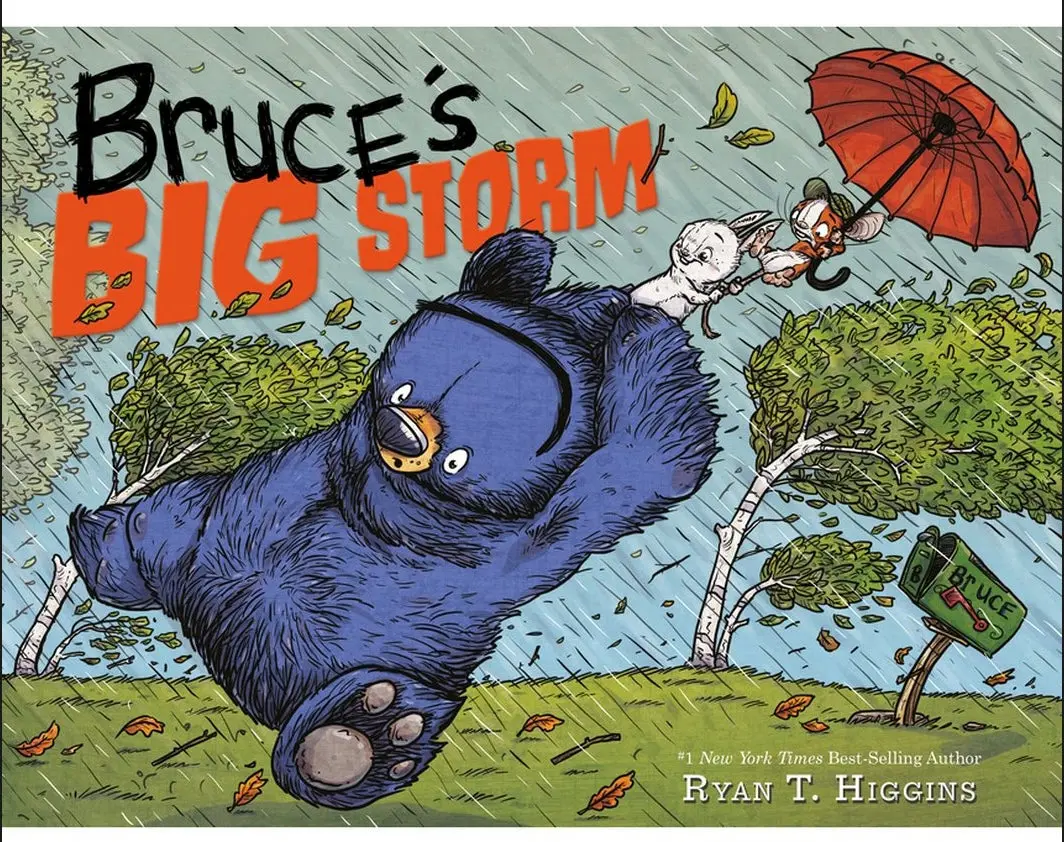 Bruce's Big Storm - (Mother Bruce) By Ryan T. Higgins (Hardcover) 1