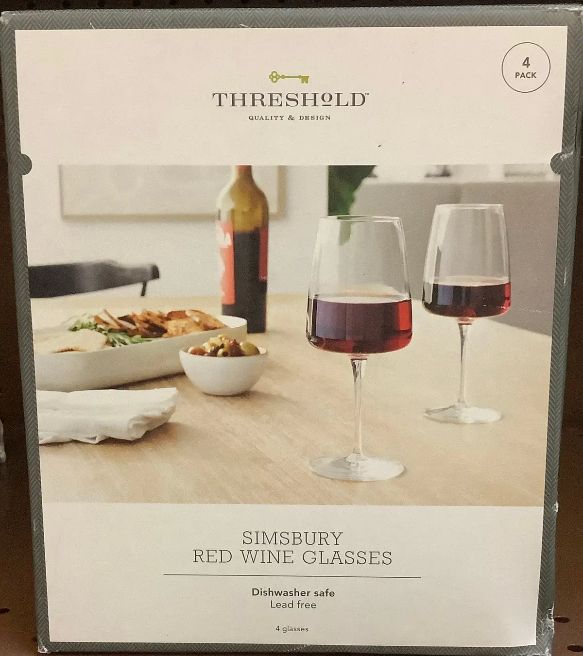 4Pk Simsbury Red Wine Glasses 1