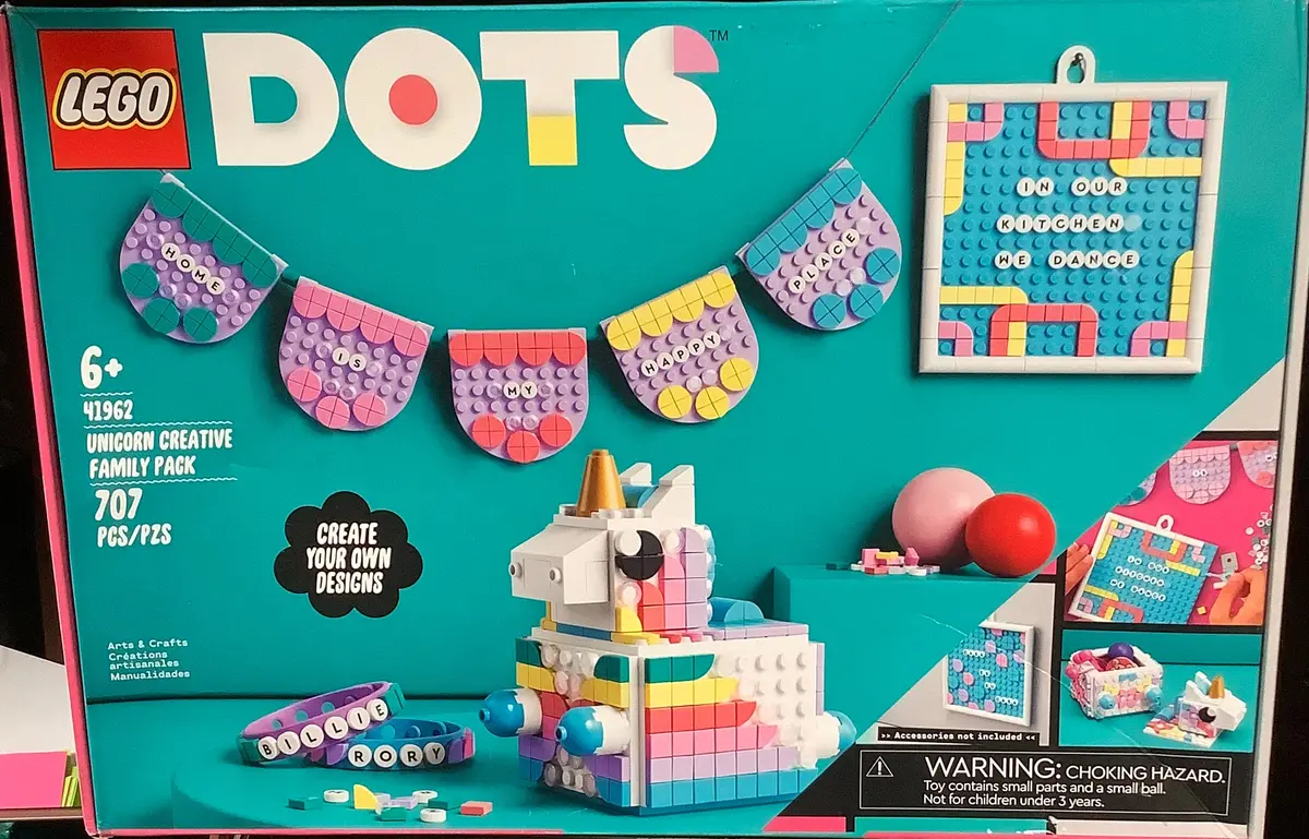 Lego Dots Unicorn Creative Family Pack Toy Crafts
Set 41962 1
