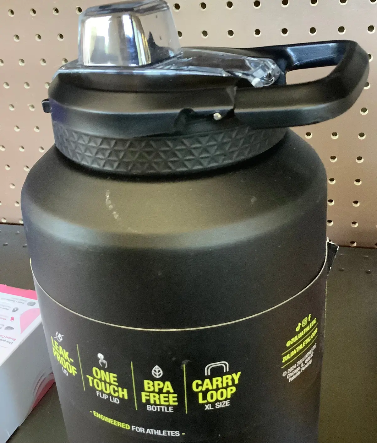 Broken Handle!!! Few Scuffs See Picture! Zulu Goals 64Oz Half Gallon Stainless Steel Jug - Black 1