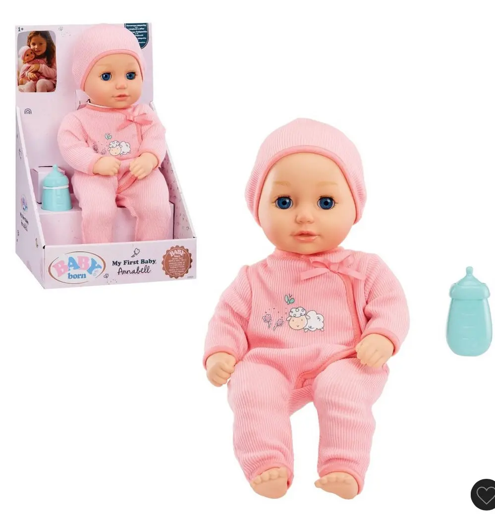 Baby Born My First Baby Doll Annabell - Blue Eyes 1
