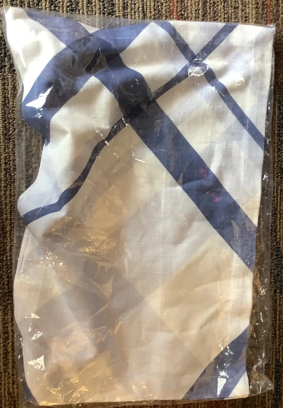 Split P Blue Loxley Plaid Placemat Set Of 4 1