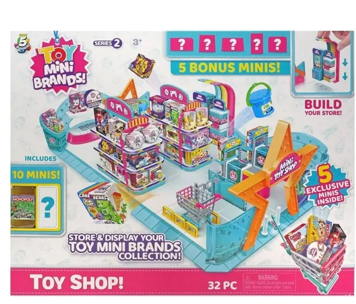 5 Surprise Series 2 Toy Shop! Store & Display Playset 32 Pieces 1
