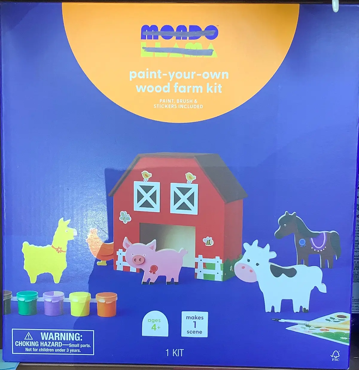 Paint Your Own Farm Kit 1
