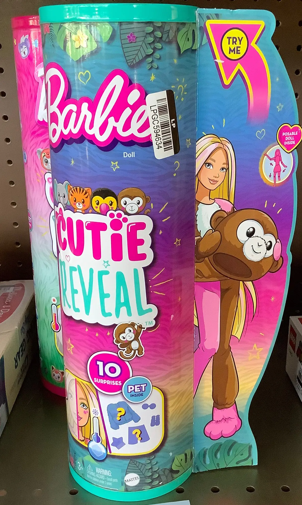 Barbie Cutie Reveal Jungle Series
Monkey Doll 1