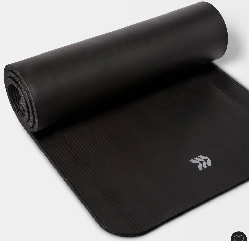 Premium Fitness Yoga Mat 15Mm Black 1