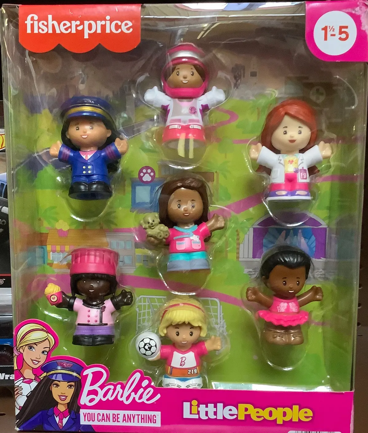 Fisher-Price Little People Barbie You Can Be Anything
Figures - 7Pk 1
