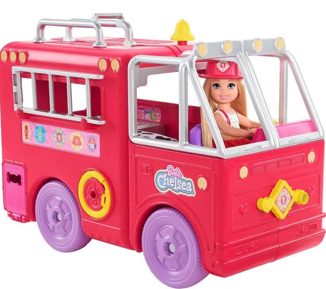 Barbie Chelsea Fire Truck Playset 1