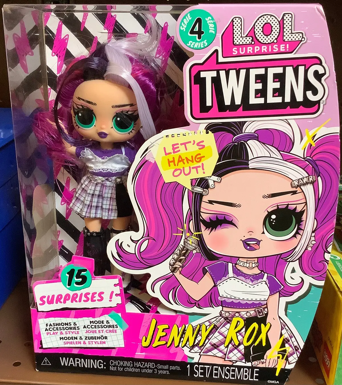 L.O.L. Surprise! Tweens Series 4 Fashion Doll Jenny Rox With
15 Surprises 1