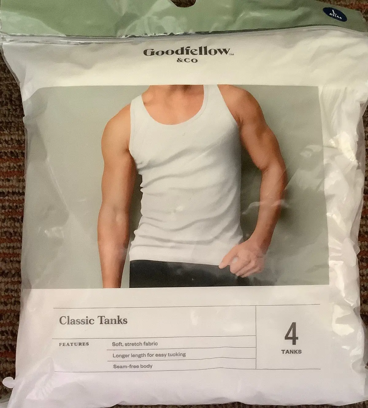 Men's 4Pk Ribbed Tank Top 1