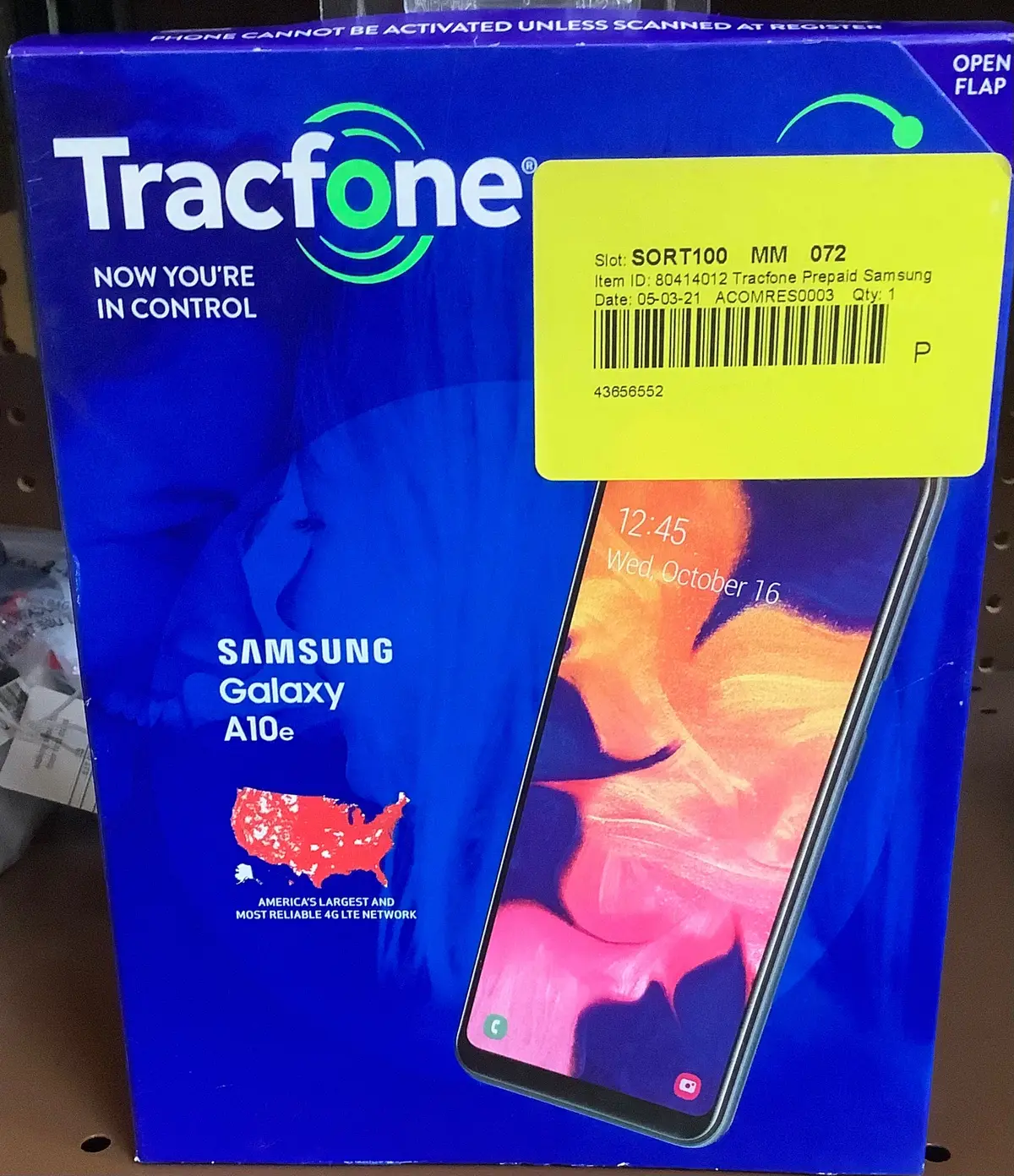 Tracfone Prepaid Samsung Galaxy A03s (32Gb) 4G Cdma
- Black 1