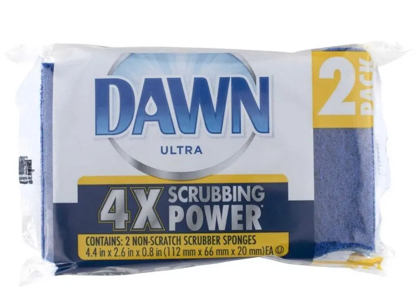 Dawn Non-Scratch Sponge - 2Ct 1