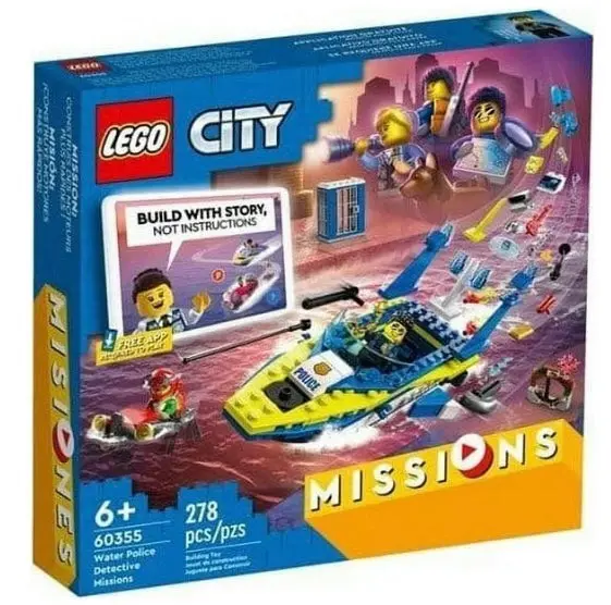 Lego City Water Police Detective Missions 60355 1