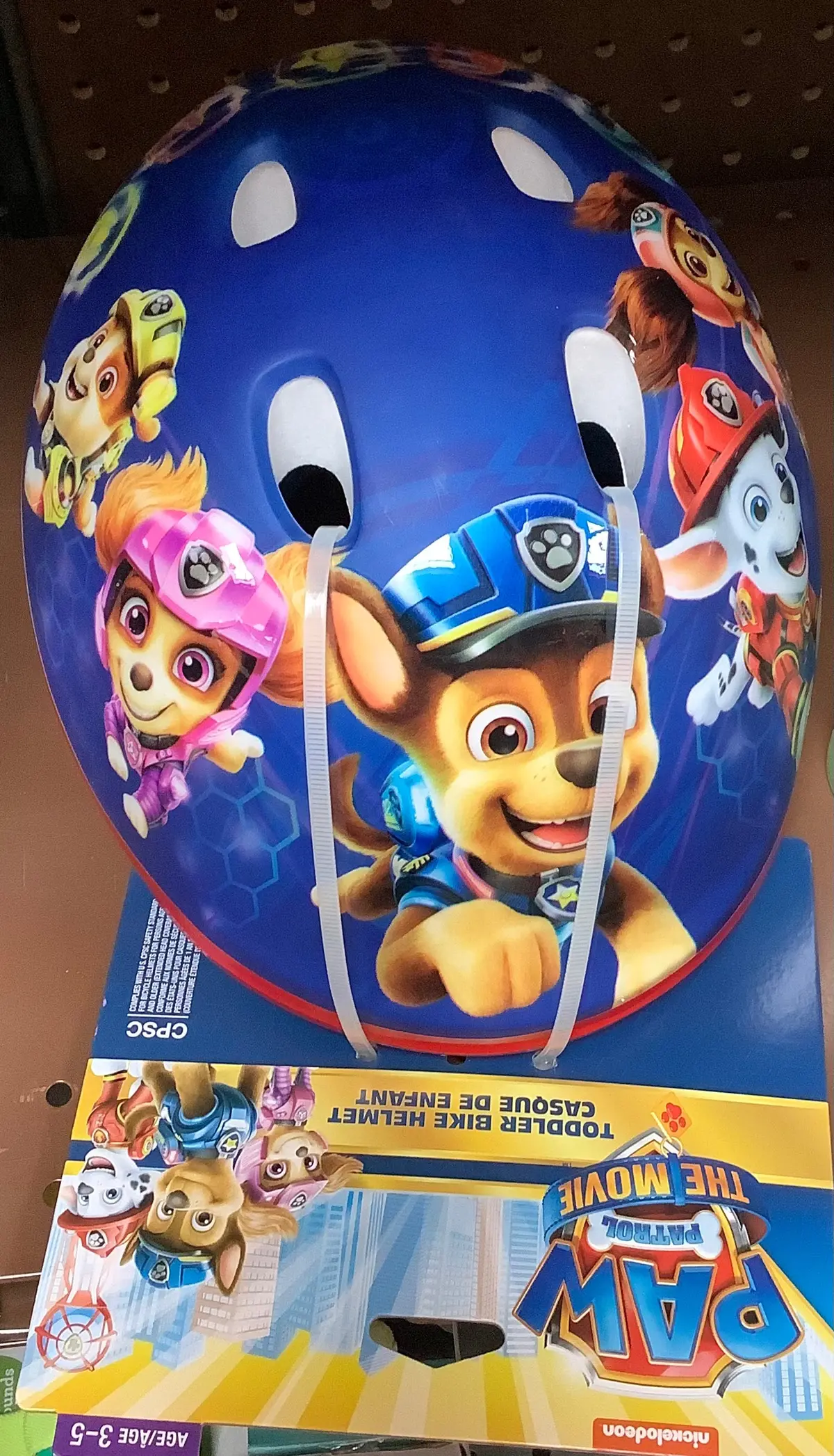 Paw Patrol Toddler Helmet - Blue 1