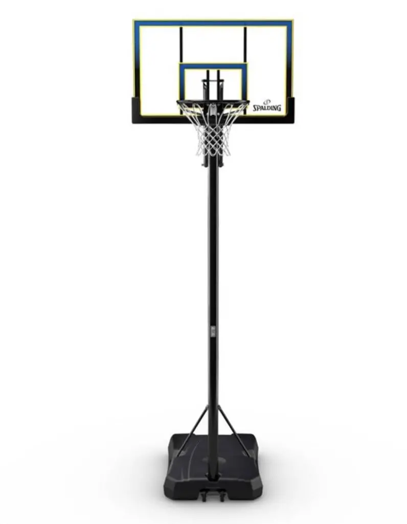 Spalding 44" Polycarbonate Portable
Basketball Hoop 1