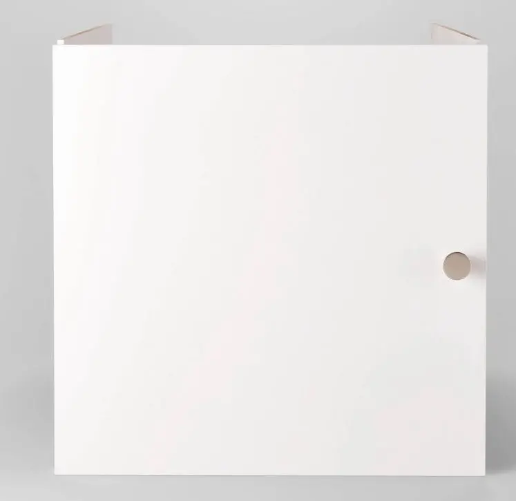 Door 13" Cube Accessory -  Closet Organizer, White Shelf Door, Particle Board, Easy Assembly 1