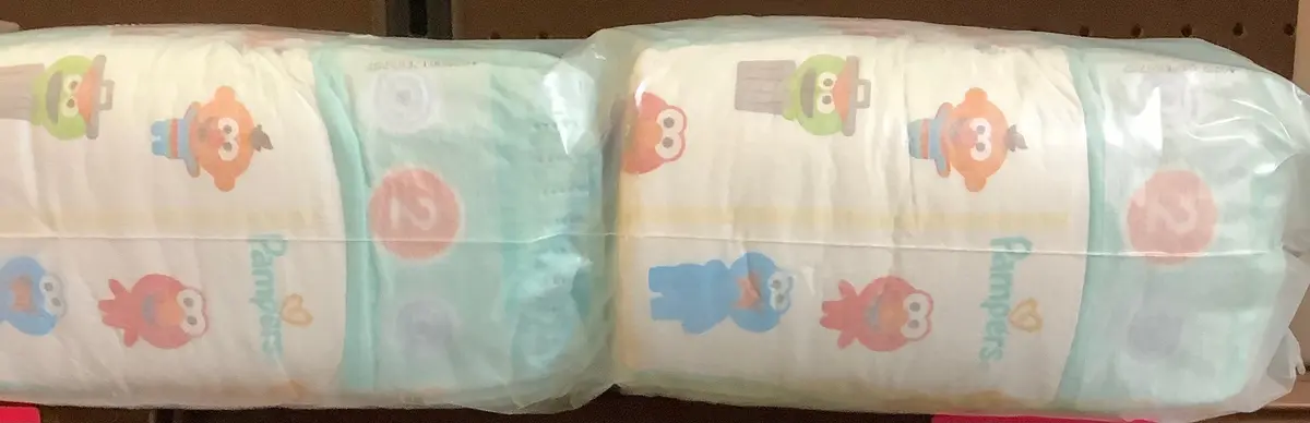 Pampers Size 2. Count 56 1