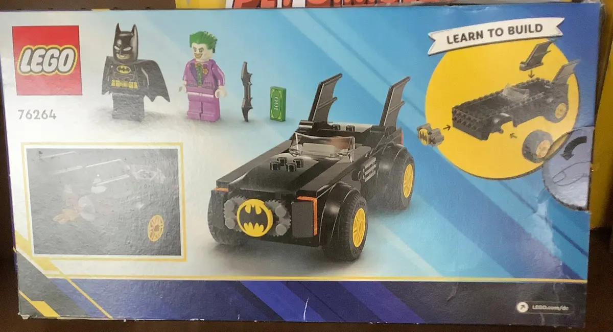 Lego Dc Batmobile Pursuit: Batman Vs. The Joker Super Hero Toy Damaged Box!! 1