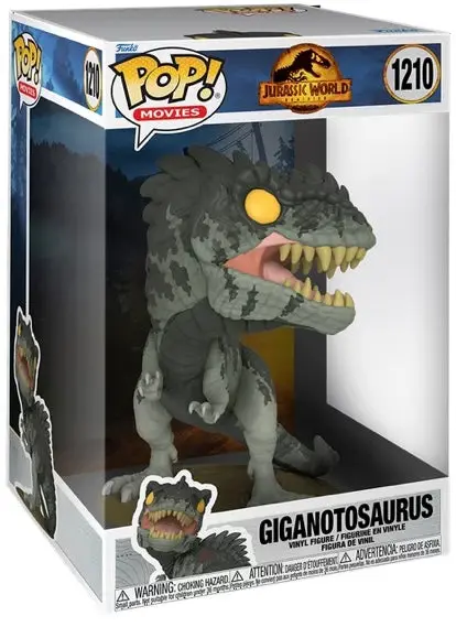 Funko Pop! Jumbo: Jurassic World Dominion - Giganotosaurus Vinyl Figure 1