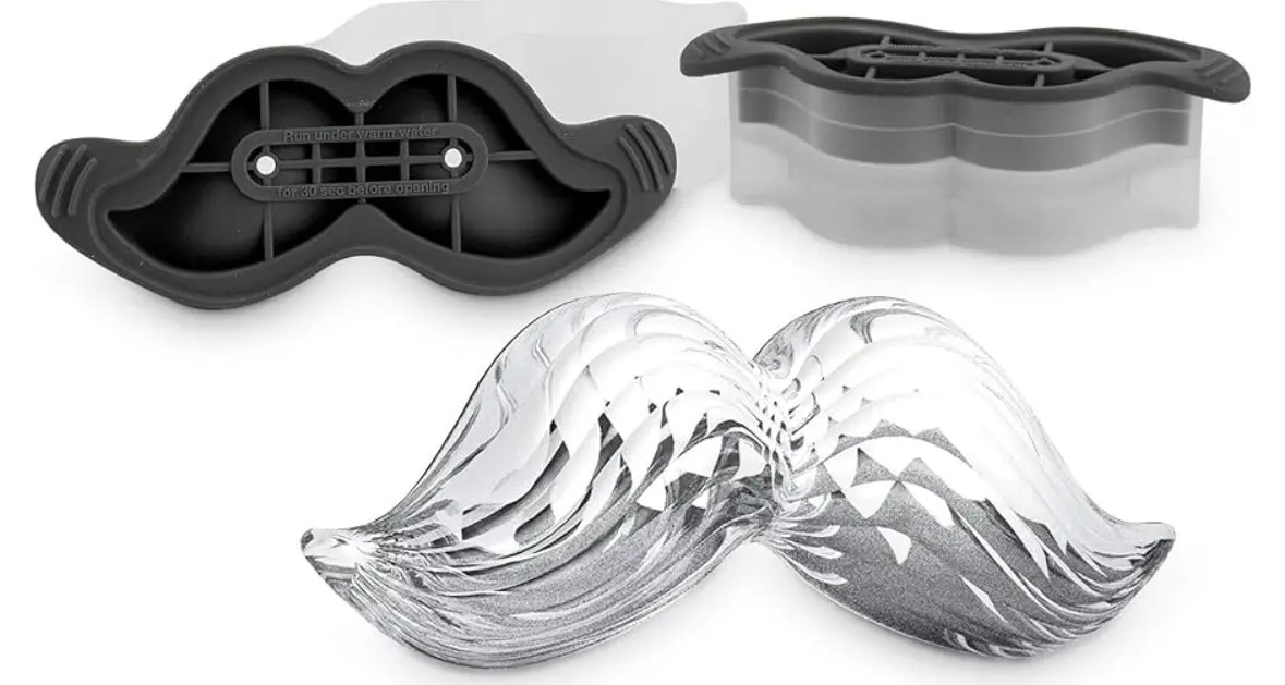 Tovolo Mustache Ice Mold - Set Of 2 1