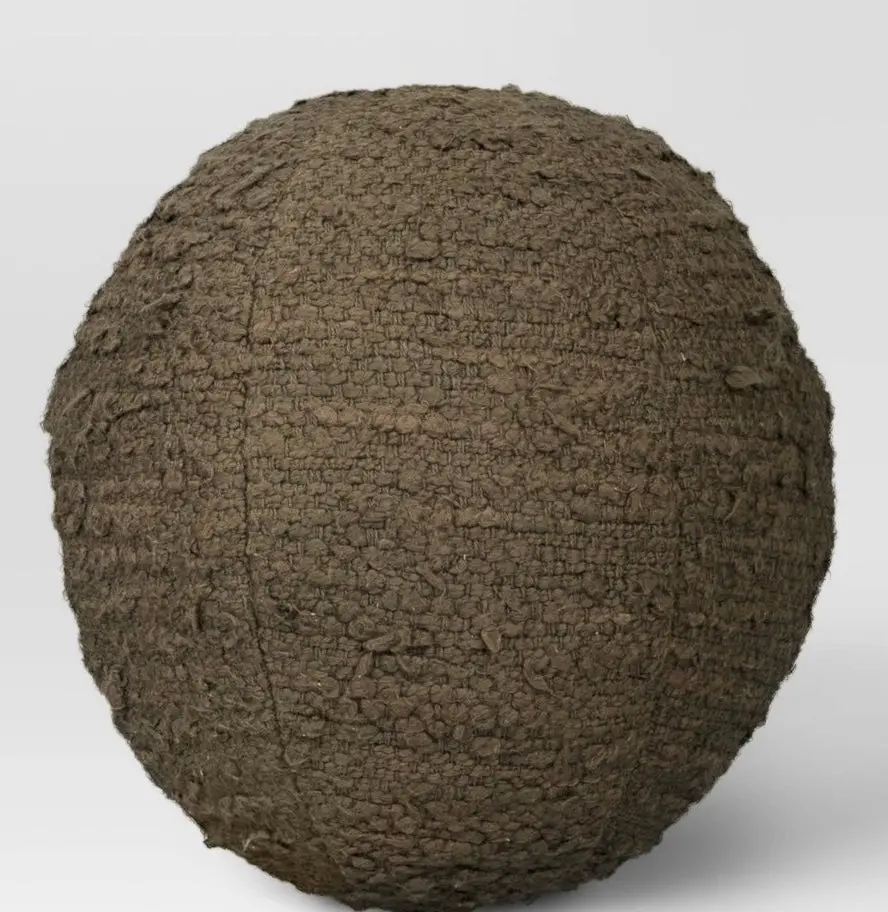 Boucle Sphere Throw Pillow 2