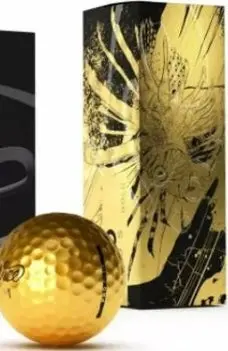 Vice Pro Plus Golf Balls - Gold 1