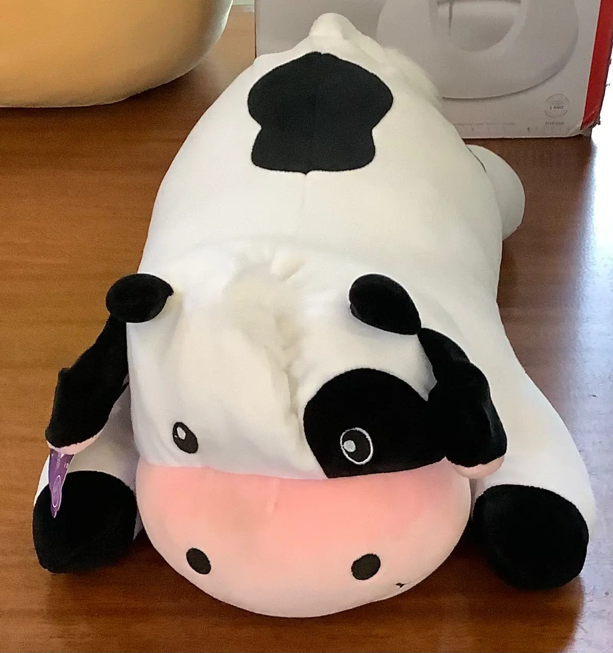 Snoozimals 20" Cow Plush 1