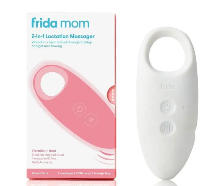 Frida Mom 2-In-1 Lactation Massager 1
