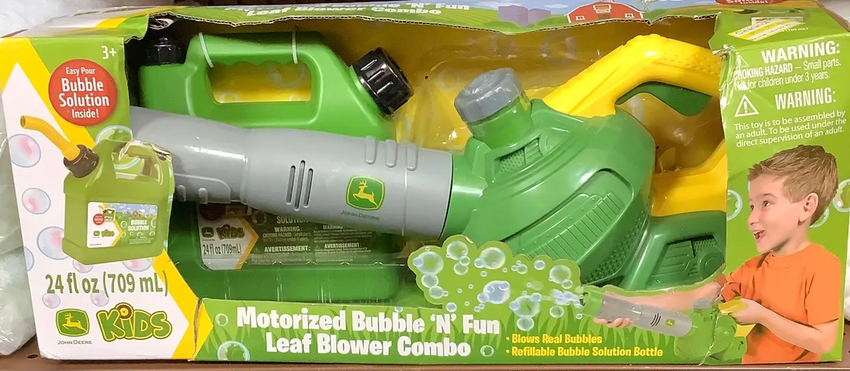 John Deere Bubble Leaf Blower & Bubble With Refill Gas Can
- 240Z 1