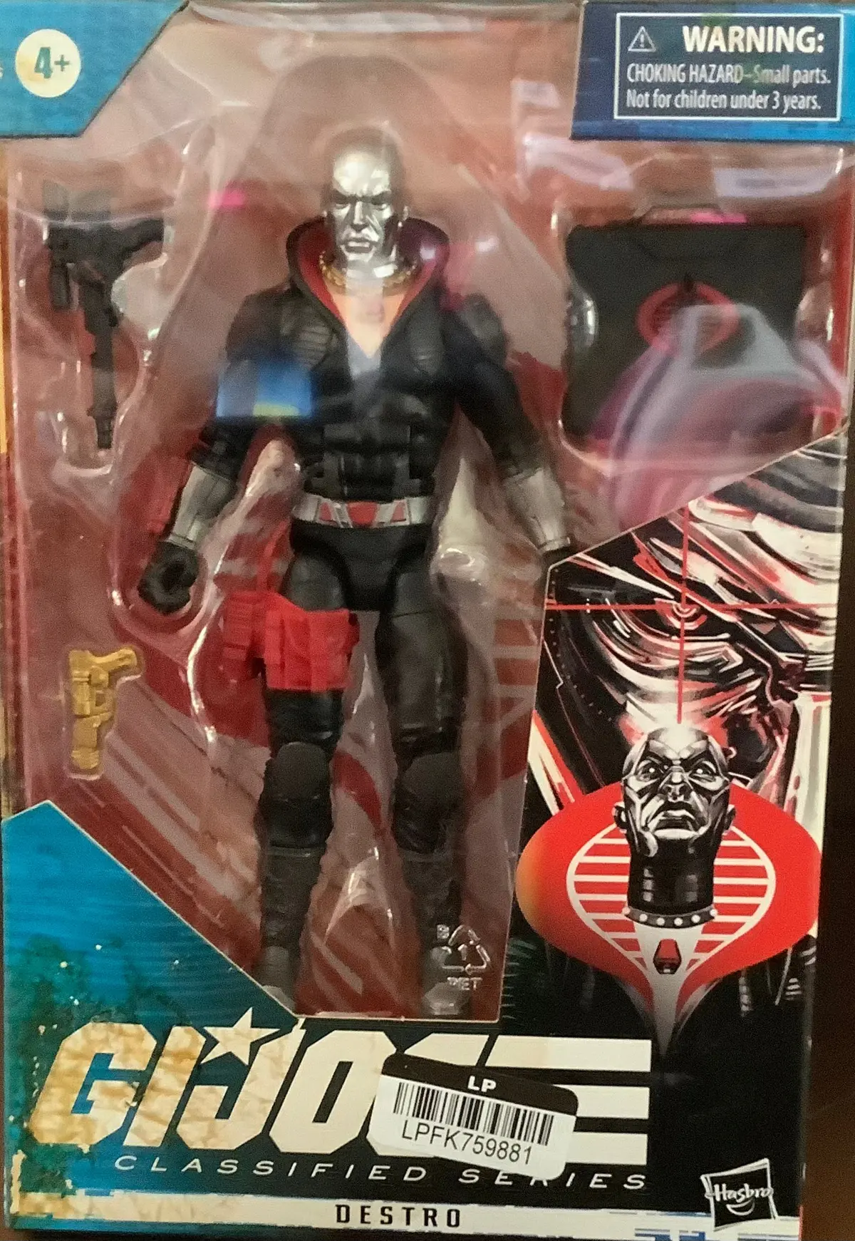 G.I. Joe: Classified Series Destro Kids Toy Action Figure 1