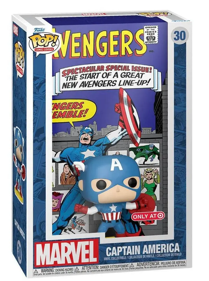 Funko Pop! Comic Covers: Marvel - Captain America 1