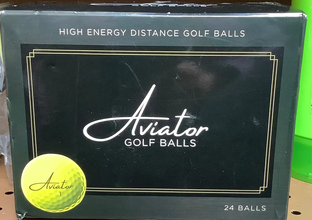 Yellow Aviator High Energy Distance Golf Balls 24 Pack 1