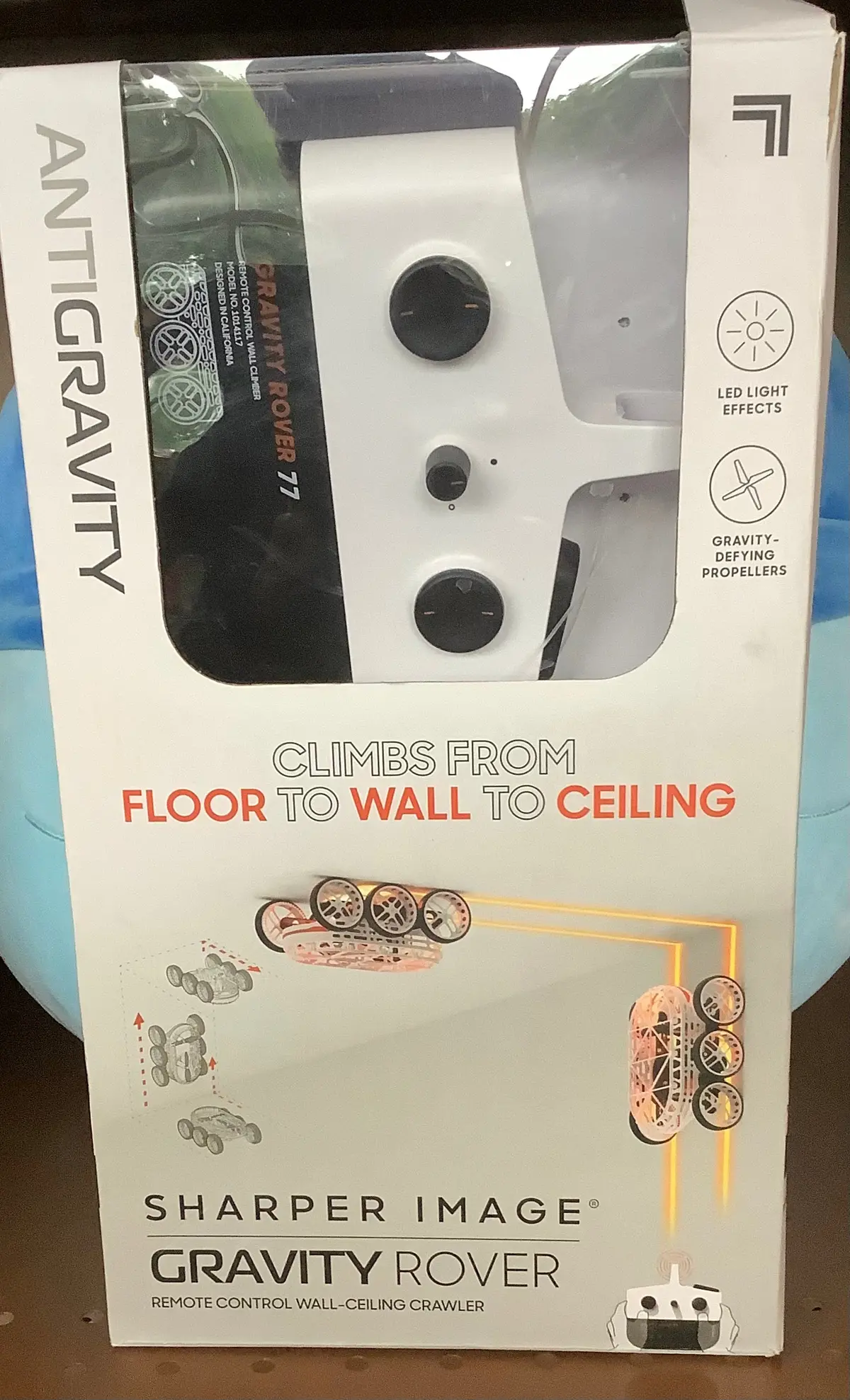 Sharper Image Remote Control (Rc) Gravity Rover Wall-Ceiling Climber 1