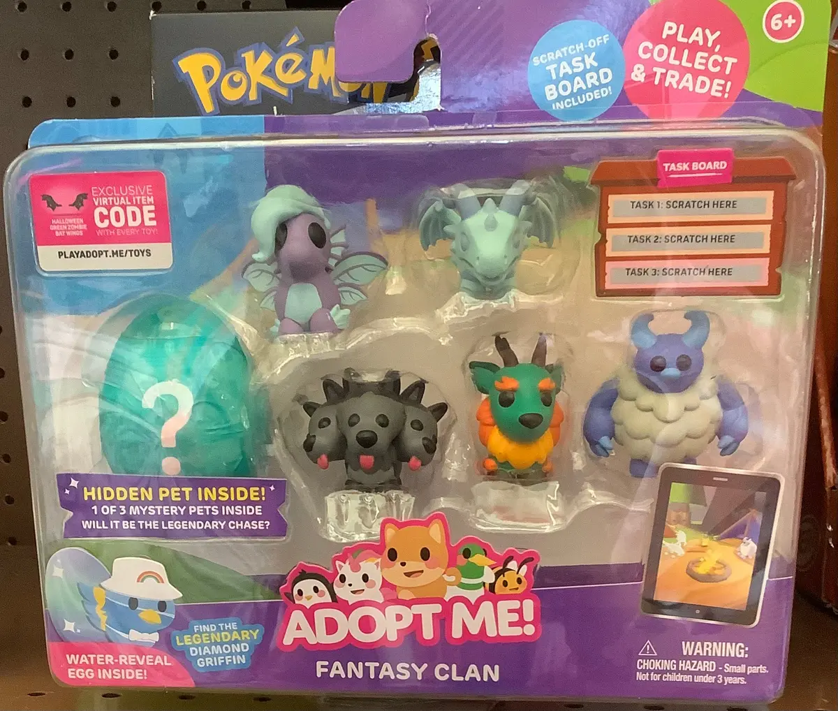 Adopt Me! Fantasy Clan Mini Figure Set -
6Pk 1