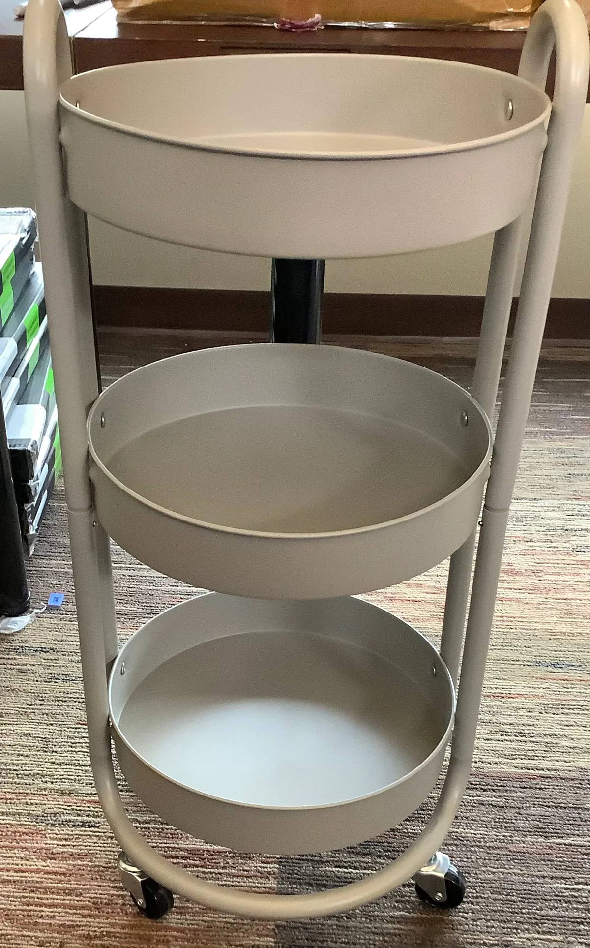 3 Shelf Caddy On Wheels 1