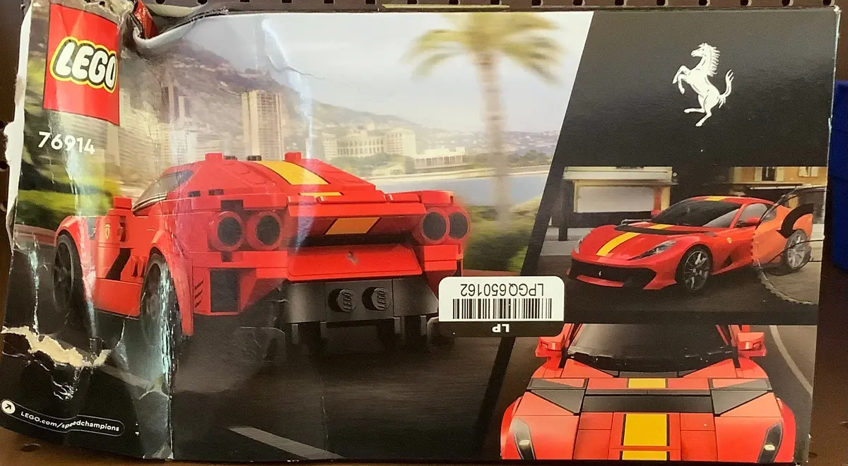 Lego Speed Champions Ferrari 812 Competizione Car
Toy 76914 1